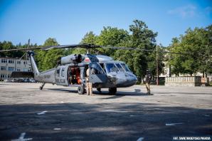 [VIDEO] Gotowi do podjęcia najtrudniejszych zadań. Black Hawk który niedawno wrócił z działań ratowniczo-gaśniczych w Turcji.