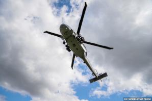 [VIDEO] Gotowi do podjęcia najtrudniejszych zadań. Black Hawk który niedawno wrócił z działań ratowniczo-gaśniczych w Turcji.