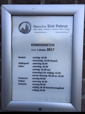 Słowo na niedzielę 3 października z Boekel w Niderlandach