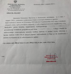 [VIDEO] PATRIOT24 RUTKOWSKI W AKCJI: Mięso z 3 tys. tuczników sprzedane, 4 mln zł nie zapłacone. Czy zostały zainwestowane w luksusowe apartamenty w Mielnie?