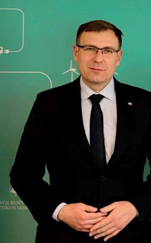 Minister Anna Moskwa na spotkaniu z ministrem energii Litwy. Polska i Litwa potępiają wojnę Rosji w Ukrainie 
