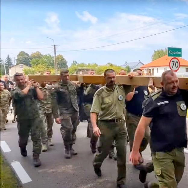 [VIDEO] Pielgrzymka służb mundurowych na św. Górę Grabarkę
