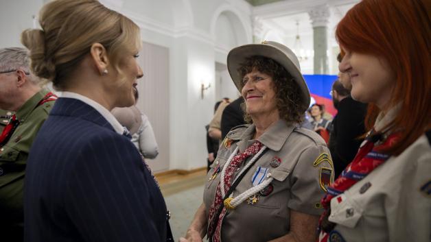 [VIDEO] Honorowy Protektorat Prezydenta RP  Karola Nawrockiego nad ruchem harcerskim